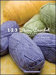 image of the front cover of 1-2-3 Skein Crochet